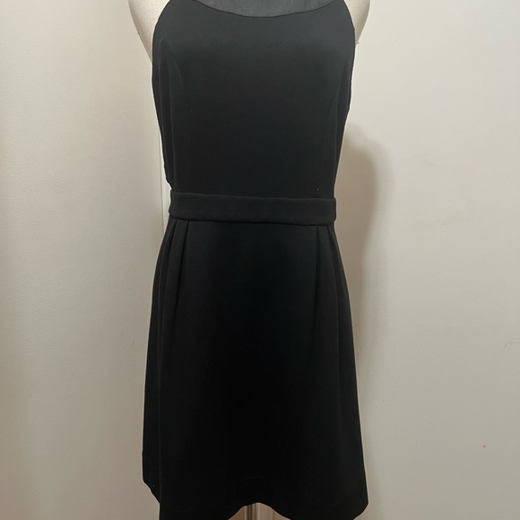 Rachel Rachel Roy Black Crossover Back Embellished Sheath Dress Size 12. - Picture 2 of 9